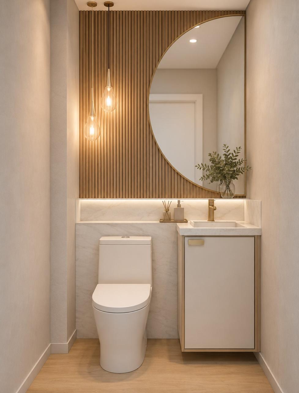 Lavabo planejado moderno