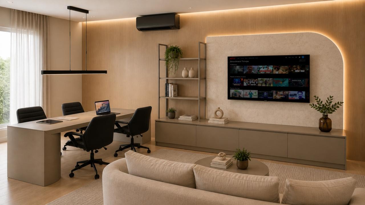 Escritório planejado — Casa Baobá
