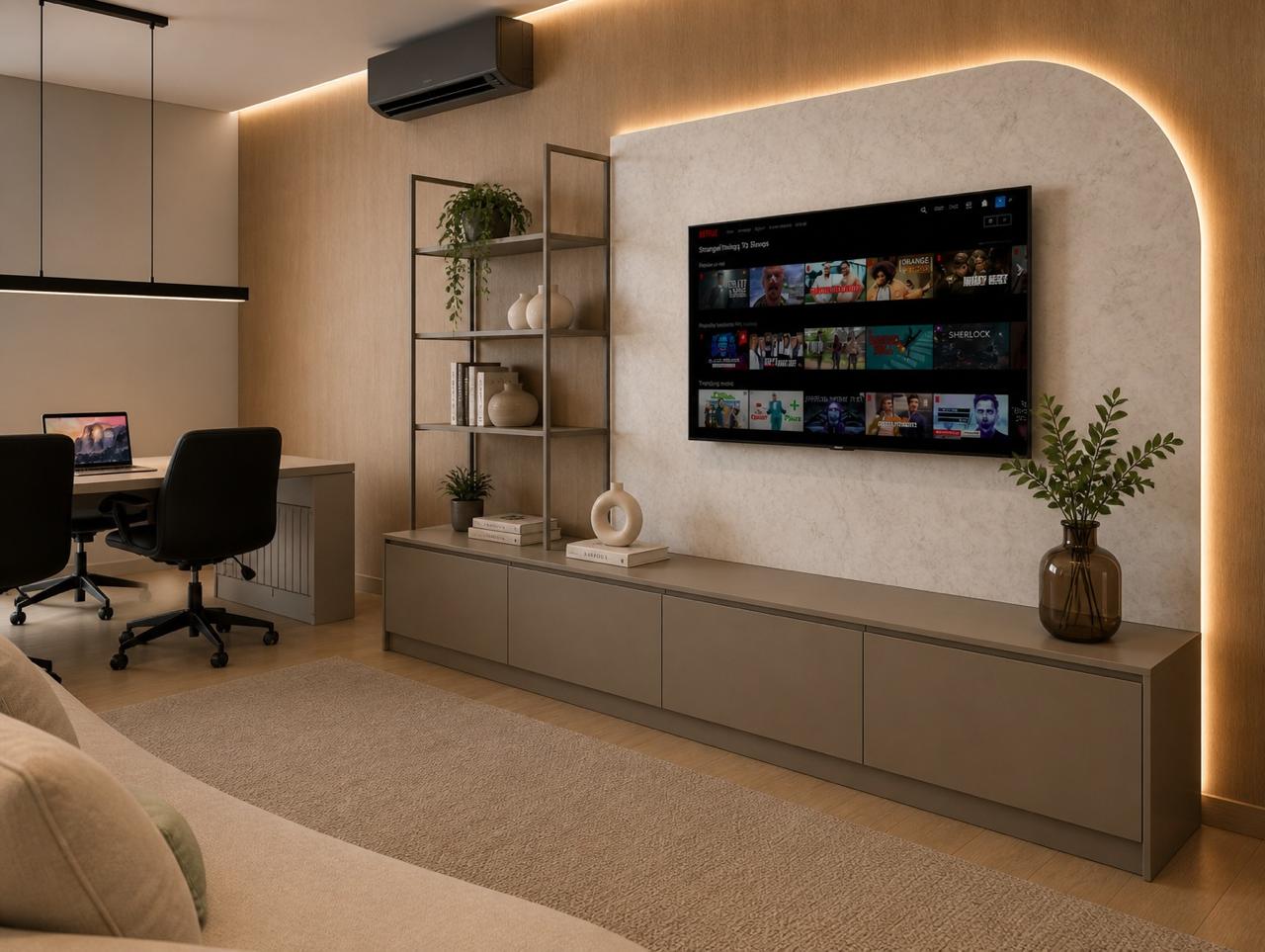 Home office planejado