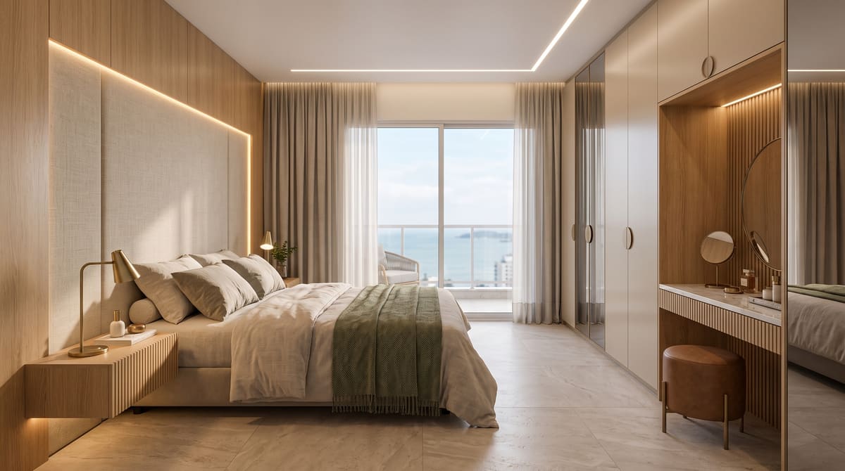 Quarto planejado — Casa Baobá