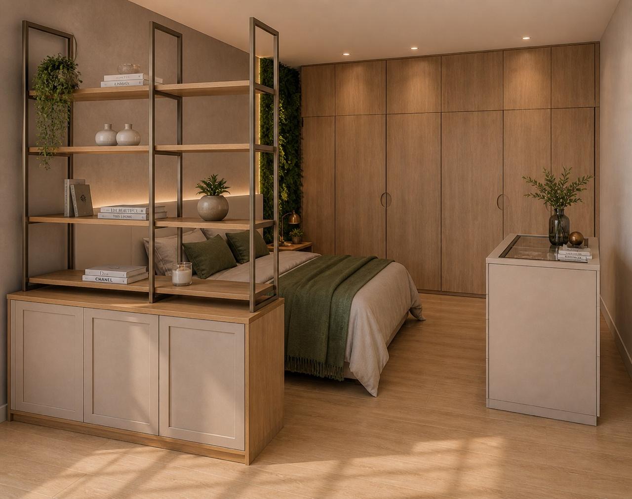 Quarto planejado — Casa Baobá